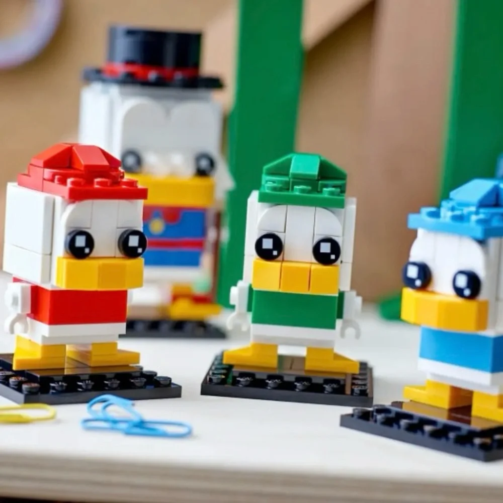 LEGO 40477 BrickHeadz Disney DuckTales Scrooge Huey Dewey Louie 340 Pcs Retired